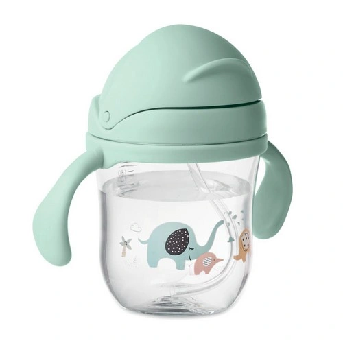 Vaso para bebés Tritan 250 ml sin derrames ref MO2330
