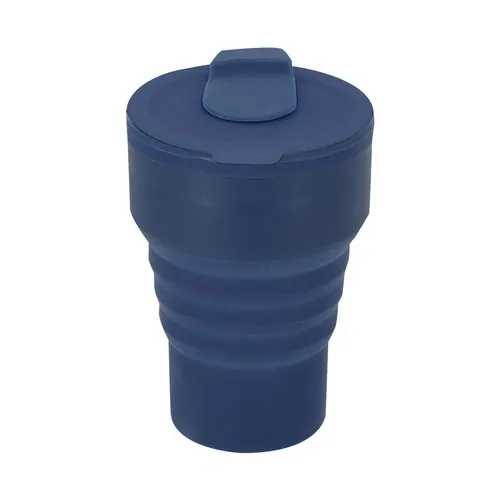 Vaso plegable Roric personalizable para fácil almacenamiento ref 22405 - Marino