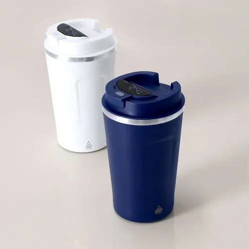 Vaso Térmico Acero Inoxidable 400ml con Medidor Táctil ref 21980 - 02