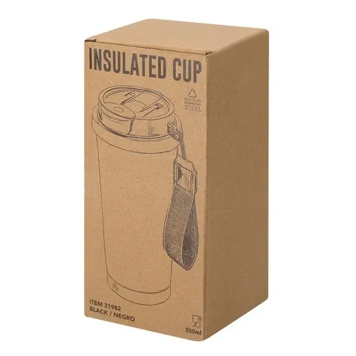Vaso Térmico Acero Inoxidable Reciclado 500 ml ref 21982 - 01