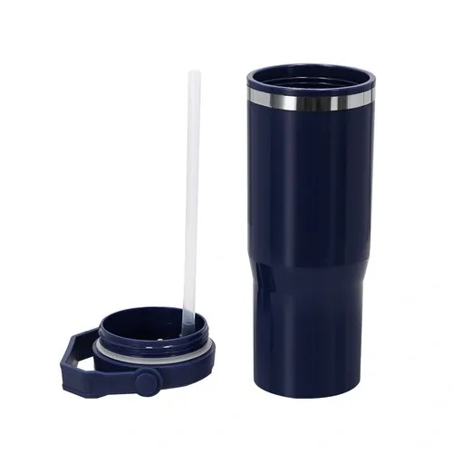Vaso térmico Bastien 900 ml con tapa hermética y asa ref 22361 - 01