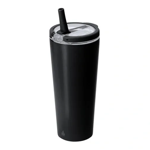 Vaso térmico CALTEN personalizable elegante de acero inoxidable ref 22442 - Negro