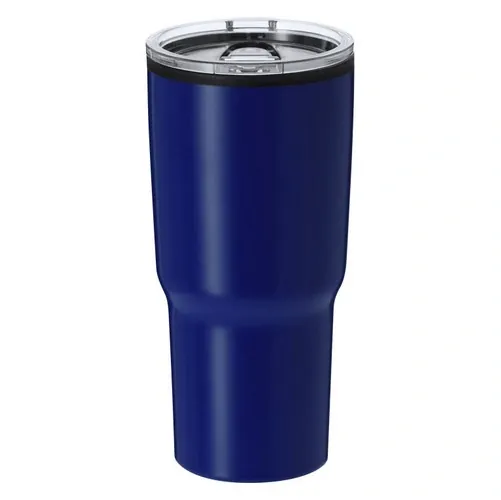 Vaso térmico de acero inox con dosificador fácil ref NA35 - Azul Marino