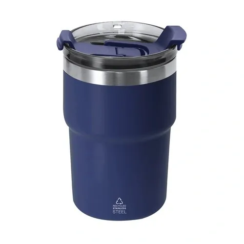 Vaso térmico Laplux personalizable con tapa hermética ref 22394 - Marino