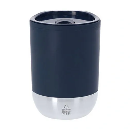 Vaso térmico reciclado con tapa dosificadora fácil ref WA19 - Azul Royal