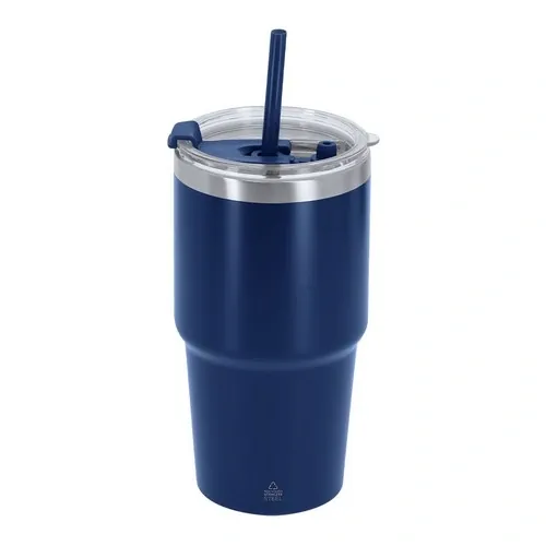 Vaso térmico Vinson 650 ml personalizable para disfrutar bebidas ref 22322 - Marino