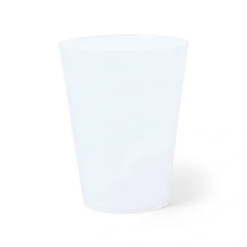 Vaso translúcido reutilizable de 500ml ref GI13 - Transparente
