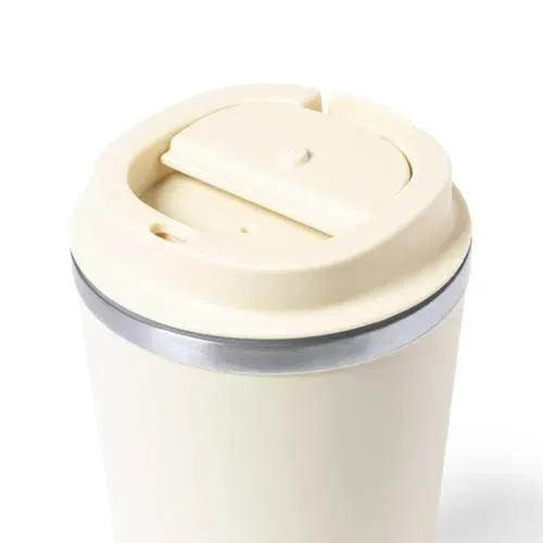 Vaso térmico de acero inox con dosificador en tapa ref 1796 - 01