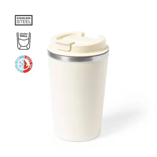 Vaso térmico de acero inox con dosificador en tapa ref 1796 - vista 1