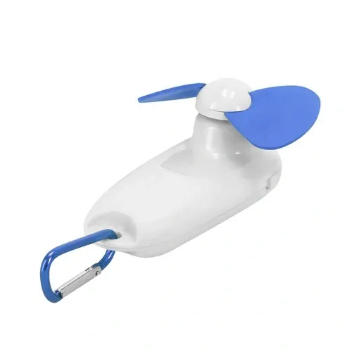 Ventilador Ticsy portátil con linterna y mosquetón ref 22252 - 02