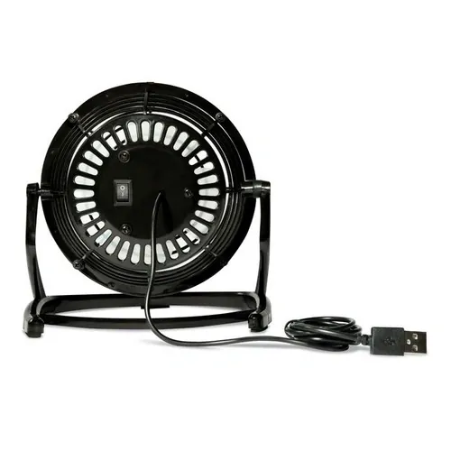 Ventilador USB portátil con diseño compacto ref MO8763 - Back Negro