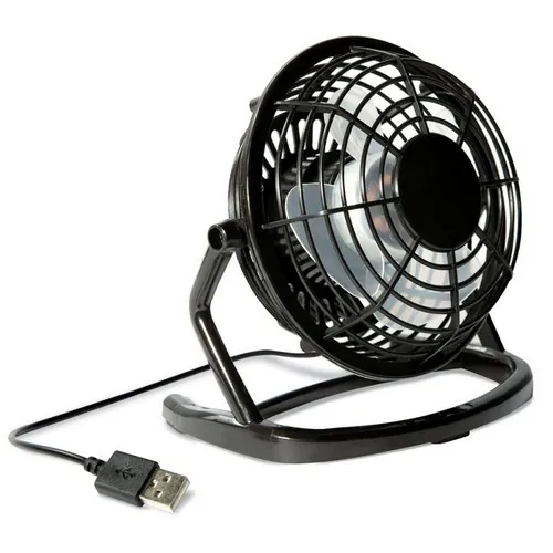 Ventilador USB portátil con diseño compacto ref MO8763 - Front Negro