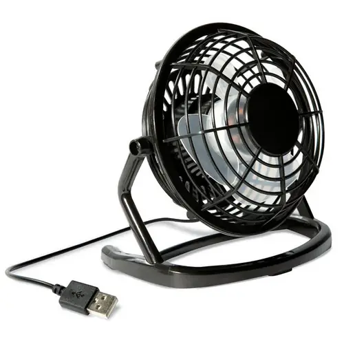 Ventilador USB portátil con diseño compacto ref MO8763 - Negro