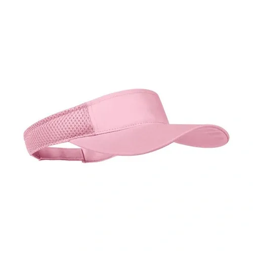 Visera de poliéster con cierre ajustable y paneles de redecilla ref 4900 - Rosa