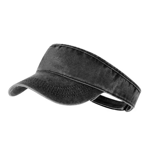 Visera Kilats personalizable de algodón suave y ajustable ref 22121 - Negro