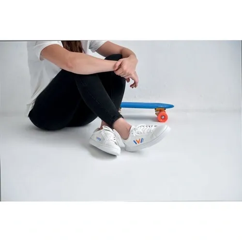 Zapatillas ligeras de PU con suela de goma ref MO2042 - Item Ambiant Picture Blanco