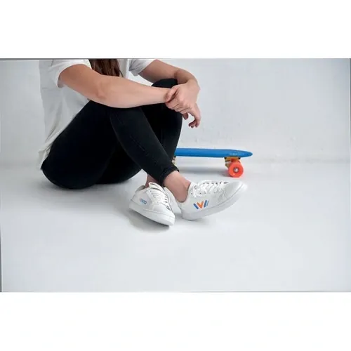 Zapatillas ligeras de PU con suela de goma ref MO2045 - Item Ambiant Picture Blanco