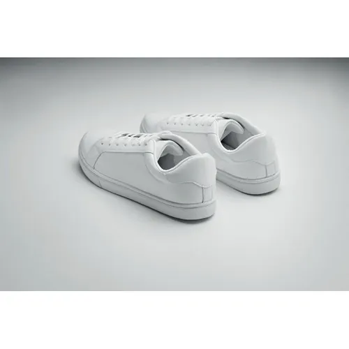 Zapatillas ligeras de PU con suela de goma ref MO2043 - Top Blanco