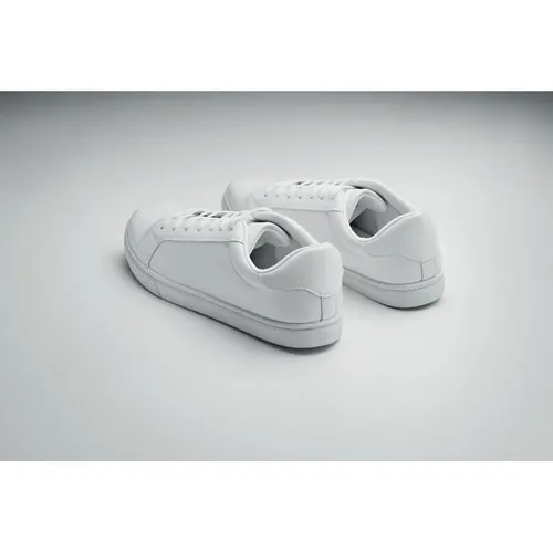 Zapatillas ligeras de PU con suela de goma ref MO2040 - Top Blanco