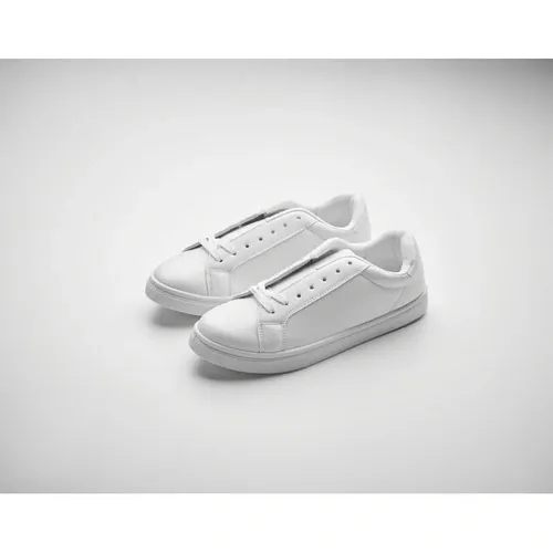 Zapatillas ligeras de PU con suela de goma ref MO2039 - Item Detail Picture Blanco