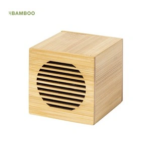 Altavoz inalámbrico nature bluetooth 5.0 en bambú