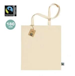 Bolsa de algodón fairtrade ecológica resistente