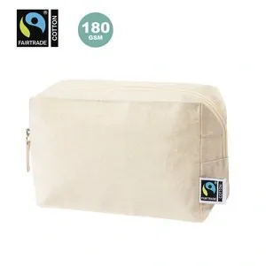 Neceser nature 100 algodón fairtrade cierre cremallera
