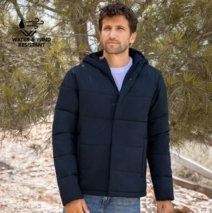 Chaqueta parka resistente al viento y al agua