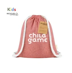 Mochila de cuerdas ecológica de algodón reciclado