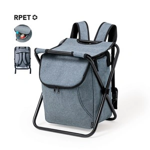 Silla plegable con nevera integrada y material reciclado