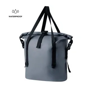 Bolso impermeable 25l con triple cierre