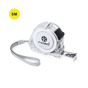 Flexómetro 5 metros con freno y clip metálico