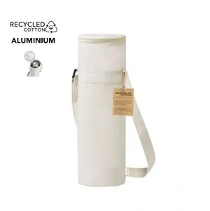 Bolsa térmica para botellas de 1 5l en algodón reciclado