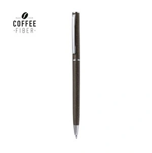 Bolígrafo sostenible de fibra de café con tinta azul