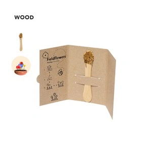 Stick con semillas de flores silvestres para plantar