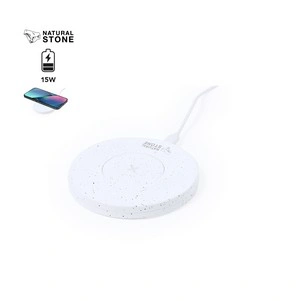 Cargador inalámbrico circular 15w con base antideslizante