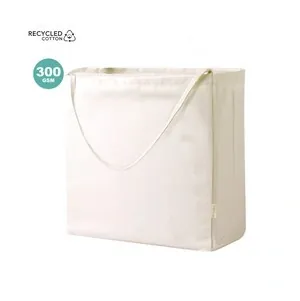 Bolsa de algodón reciclado con asas largas