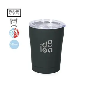 Vaso térmico acero inox doble pared con tapa dosificadora