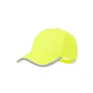 Gorra infantil deportiva bicolor con cierre velcro