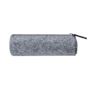 Estuche en fieltro rpet con cierre de cremallera