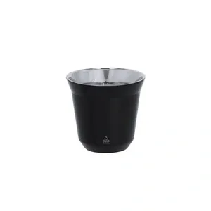 Set de vasos de acero inox reciclado doble pared