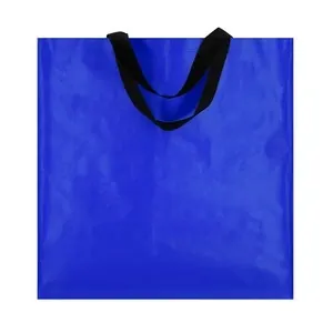 Bolsa pp-woven laminado con asas largas y resistencia 8kg