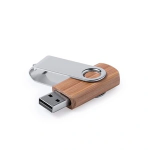 Memoria usb nature 16gb giratoria en bambú