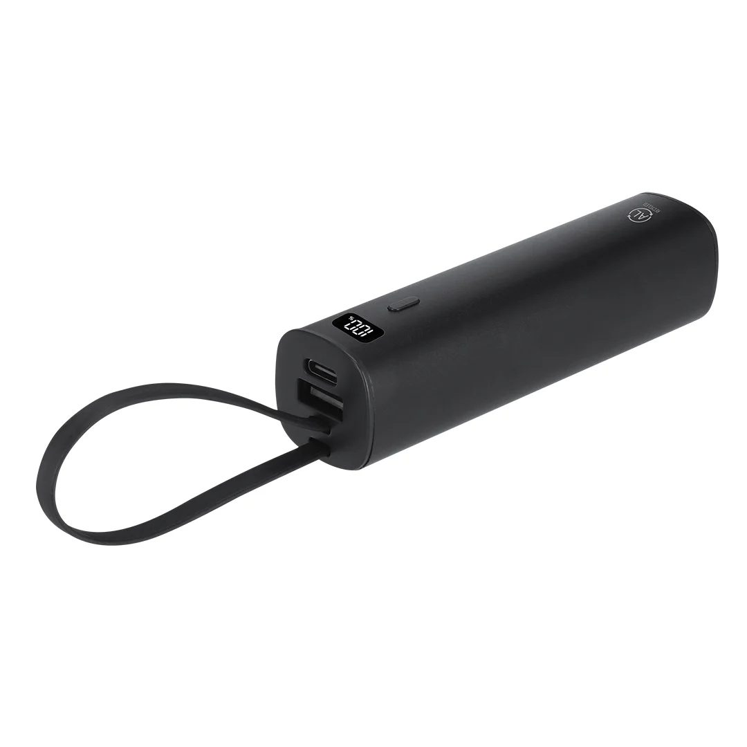Power bank de 5000 mah de aluminio arel