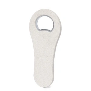 Abridor de botellas imán de caña de trigo ecológico