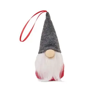 Adorno gnomo de fieltro frosty tree personalizable