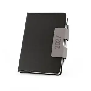 Agenda a5 con tapa dura de pu personalizable