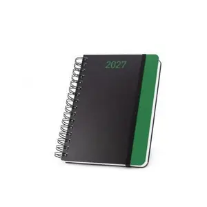 Agenda a5 de papel 100% reciclado mate
