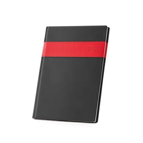 Agenda b5 pu con marcapáginas y plan semanal