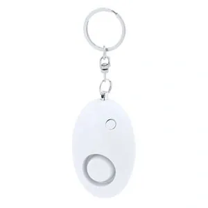Alarma personal con linterna led y timbre potente